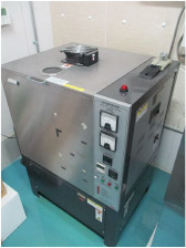 耐貫通性紫外線照射装置 HLG-3型試験機